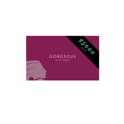 Gorgeous 禮品卡 (HK$5000)